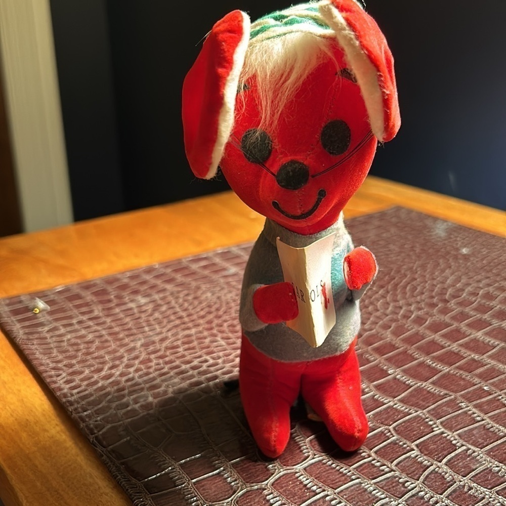 Vintage Dream Pets Christmas Mouse By R Damon Co